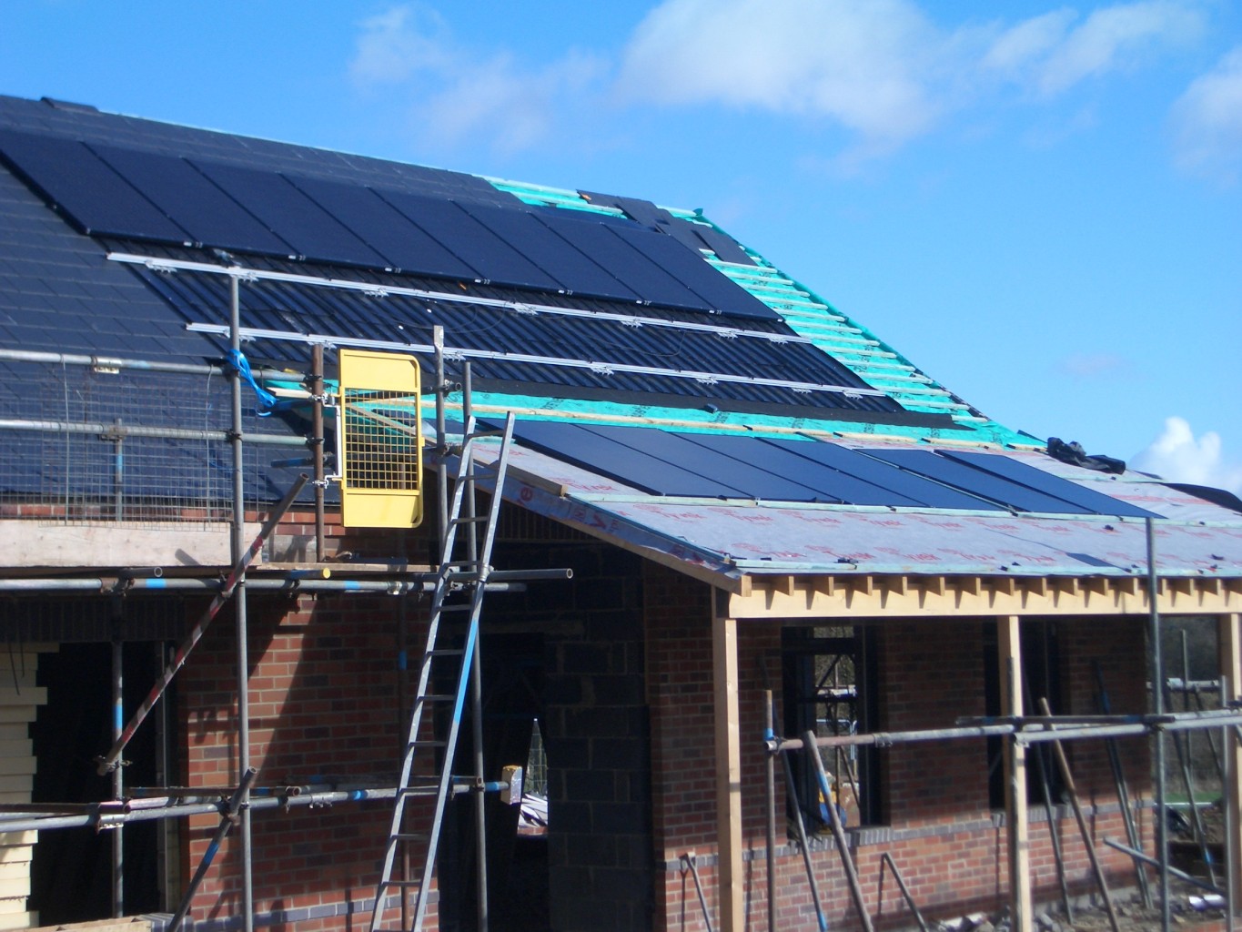 Installing PV panels